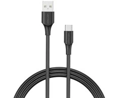 Vention USB 2.0 A į USB-C 3A kabelio ventiliacijos anga CTHBH 2m juoda