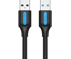 Vention USB 3.0 kabelis CONBI PVC 3m - Juodas