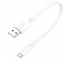 USB-A – USB-C laidas Foneng X107 3A, 0.25 m (baltas)