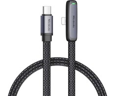 USB-C prie žaibo kampo kabelis Mcdodo CA-3351.1.8m (juodas)