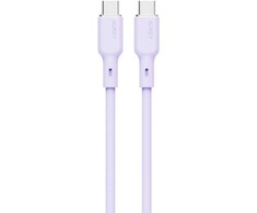 USB-C į USB-C laidas Aukey CB-SCC101, 100W, 1m (levanda)