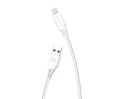 USB kabelis Lightning Dudao L2L 5A, 2m (baltas)