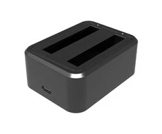 USB dviejų baterijų įkroviklis PULUZ, skirtas Insta360 X3