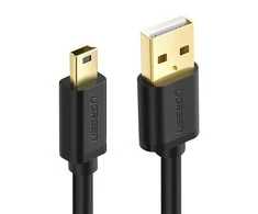 UGREEN Kabelis USB į mini USB 1m - Juodas