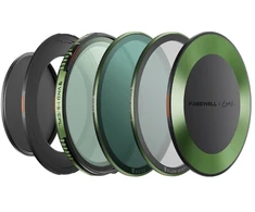 Kintamo židinio nuotolio ND/CPL filtro komplektas Freewell Brandon Li 67mm