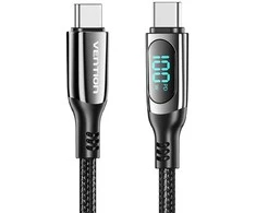 Vention TAYBAV USB 2.0 CC 100 W 5A 1.2M USB kabelis (juodas)