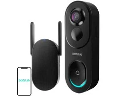 Botslab 2 R810 5MP vaizdo domofonas, 360°, IP66, 5200 mAh