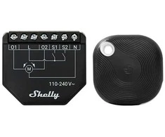 „WiFi Shelly Shutter“ + „BLU Button Tough 1“ žaliuzių/užuolaidų valdiklis