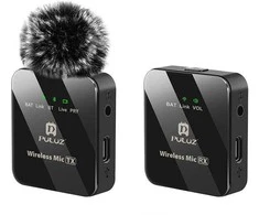 Belaidis prisegamas mikrofonas PULUZ 1 TX + 1 RX