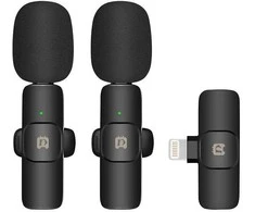 Belaidis mikrofonas Puluz PU3150B Lavalier Type Belaidis mikrofonas Puluz PU3151B Lavalier Type Lightning