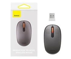Belaidė pelė Baseus F01B Tri-mode 2.4G BT 5.0 1600 DPI (matinio pilka)