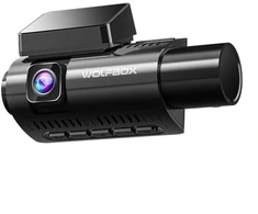 WOLFBOX i07 WiFi 2.5K + 1080p Dash Cam
