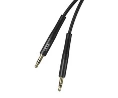 XO garso kabelio mini lizdas 3.5 mm AUX, 2 m (juodas)