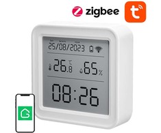 Zigbee Gosund ST17 LCD išmanusis temperatūros ir drėgmės jutiklis Tuya