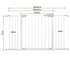 Springos Apsauginis barjeras 76–85 cm