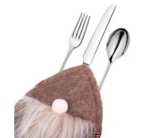 Stalo įrankių dėklas Springos, 2 vnt., 14 cm, Kalėdinis