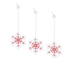 Mediniai ornamentai Springos, 3 vnt.