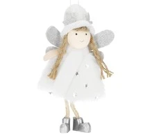 Kalėdinė puošmena Springos, angel, 14 cm