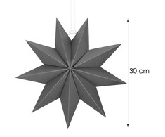 Springos CA1105 GWIAZDA DEKORACYJNA PAPIEROWA 30 CM