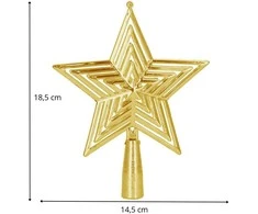 Eglutės žvaigždė Springos PP 18,5 cm