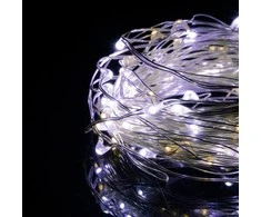 Springos LED lempučių girlianda šaltai ir šiltai balta, 100 LED, 9,9 m
