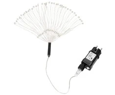 Šviečianti dekoracija Springos sprogstanti žvaigždė, 100 LED, šilta balta, 40 cm