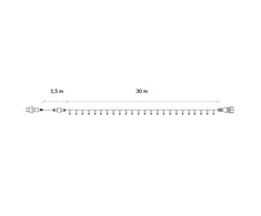 Kalėdinė girlianda Springos CL0526, 500 LED, 41,5 m