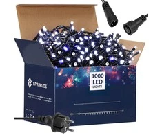 Kalėdinės lemputės Springos 1000 LED 81,5 m