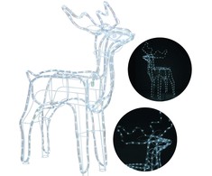 Springos CL1217 REINDEER LIGHT DECORATION 216 LED
