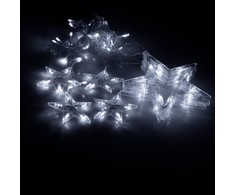 Šviesos girlianda Springos su žvaigždėmis, 92 LED, 8 funkcijos