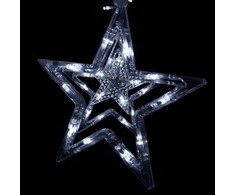 Šviesos girlianda Springos su žvaigždėmis, 92 LED, 8 funkcijos