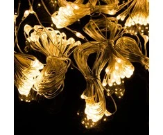 Vielinės lempos užuolaidos Springos 3x3 m, 300 LED, šilta balta