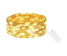 Springos LED girlianda su šilta balta šviesa