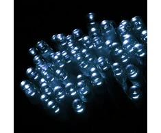 Springos LED girlianda 100 LED, šalta balta, 10,5 m, IP44