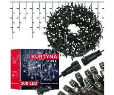 LED lempučių juosta Springos CL4038, 300 LED, 12 m, IP44