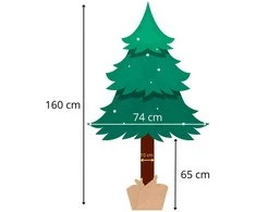 Kalėdų eglutė Springos CT0110 160 cm