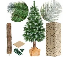 Kalėdinė eglutė Springos CT0112 220 cm su deimantiniu šerkšnu