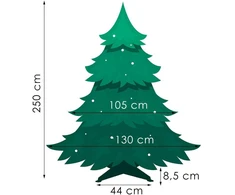 Kaukazo eglė su sniegu Springos 250 cm