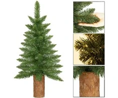 Kalėdų eglutė Springos 80 cm su natūraliu kamienu