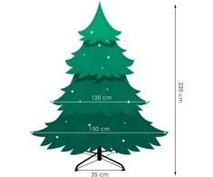 Springos CT0150 EGRĖ PE 100% PREMIUM 220 CM