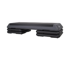 Aerobikos step platforma Springos 3 aukščiai, 108x41.5 cm, 350 kg