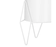 Springos Metalinė gėlių lentyna GA0163, balta
