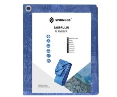 Brezentas Springos 6x9 m mėlynas 60 g/m²