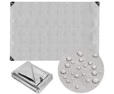 Springos Brezentas 4x5m pilkas 270 g/m²