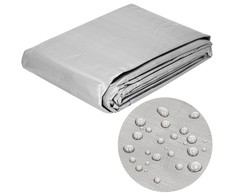 Springos Brezentas 3 × 3 m juodas