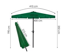 Springos Sodo skėtis 400 cm