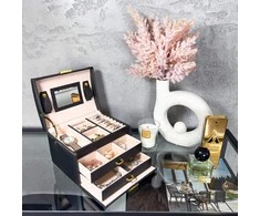 Springos Dėžutė papuošalams Elegance Style Dark Brown