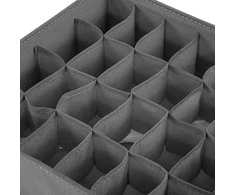 Stalčių organizatorius Springos pilkas 33x33x10 cm