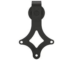 Stumdomų durų sistema Springos HA5002, 183 cm, juoda