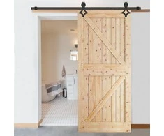Stumdomų durų sistema Springos HA5002, 183 cm, juoda